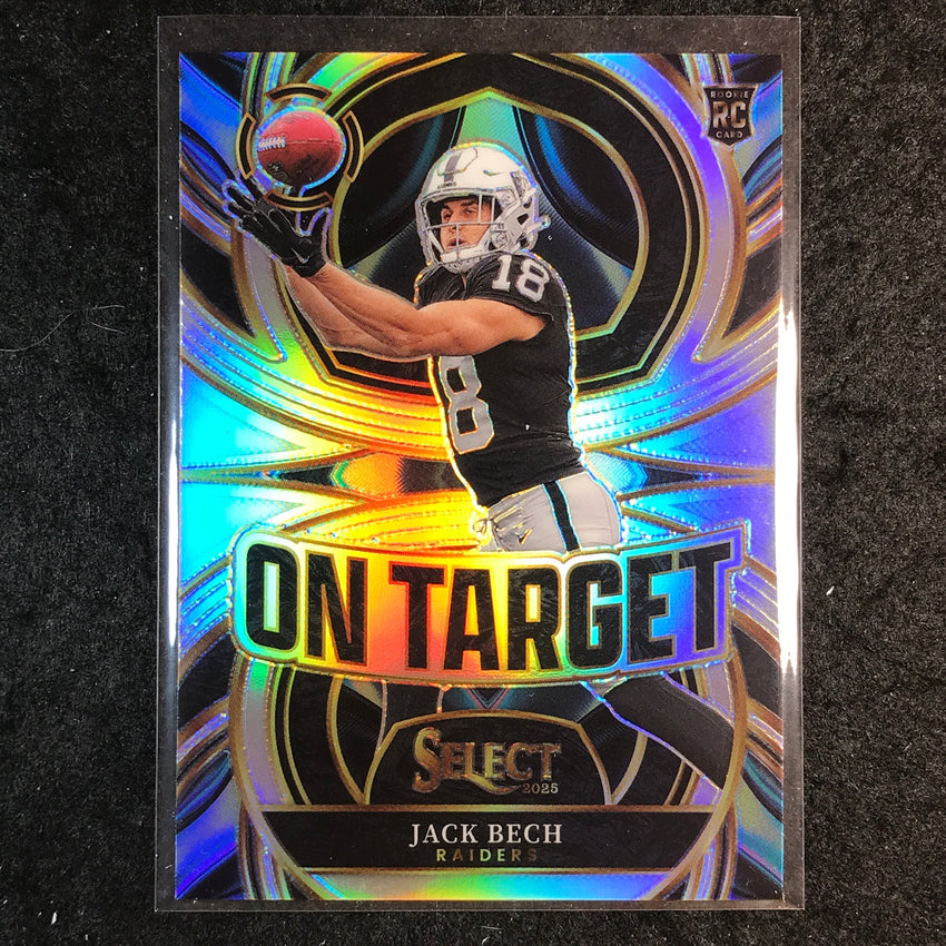 2025 Select Football JACK BECH On Target Rookie Silver #14