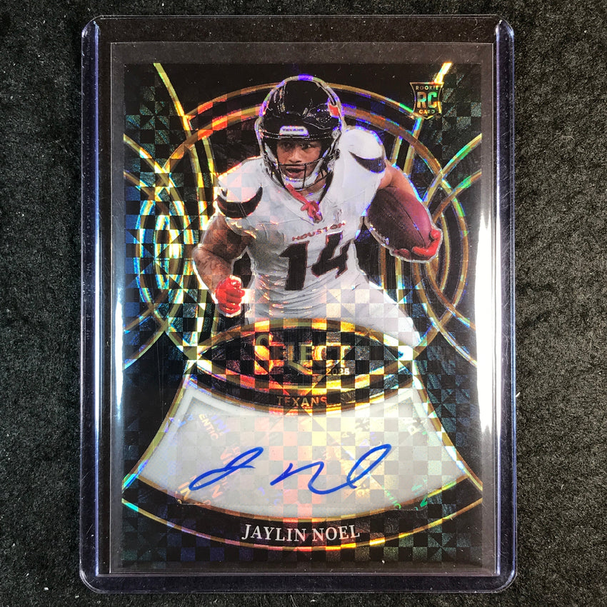 2025 Select Football JAYLIN NOEL Rookie Signatures Auto Black 1/1