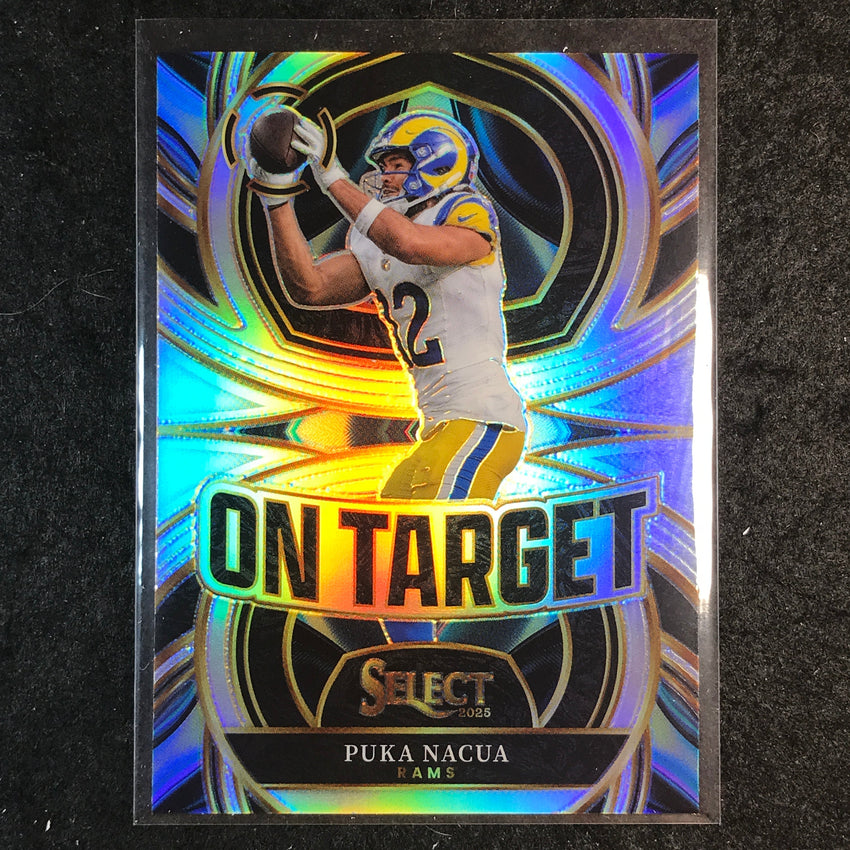 2025 Select Football PUKA NACUA On Target Silver #15