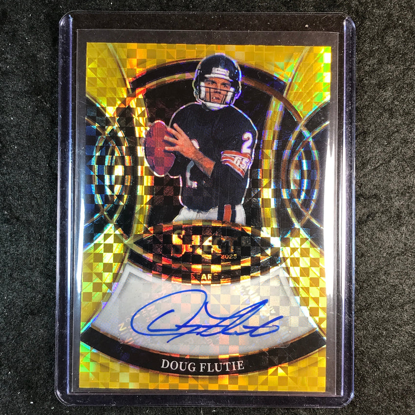2025 Select Football DOUG FLUTIE Signatures Auto Gold 3/10