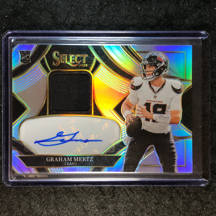 2025 Select GRAHAM MERTZ Signature Memorabilia Rookie Jersey Auto Silver 194/249