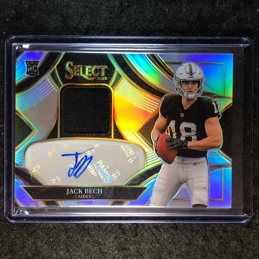 2025 Select Football JACK BECH Signature Memorabilia Rookie Jersey Auto 204/249