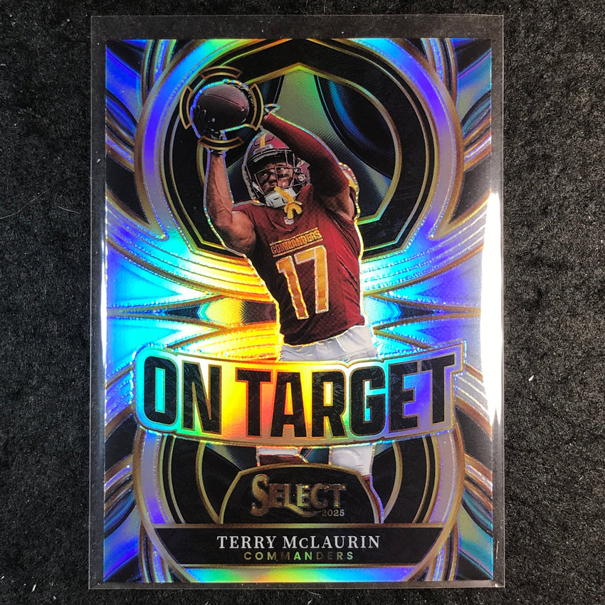 2025 Select Football TERRY MCLAURIN On Target Silver #25