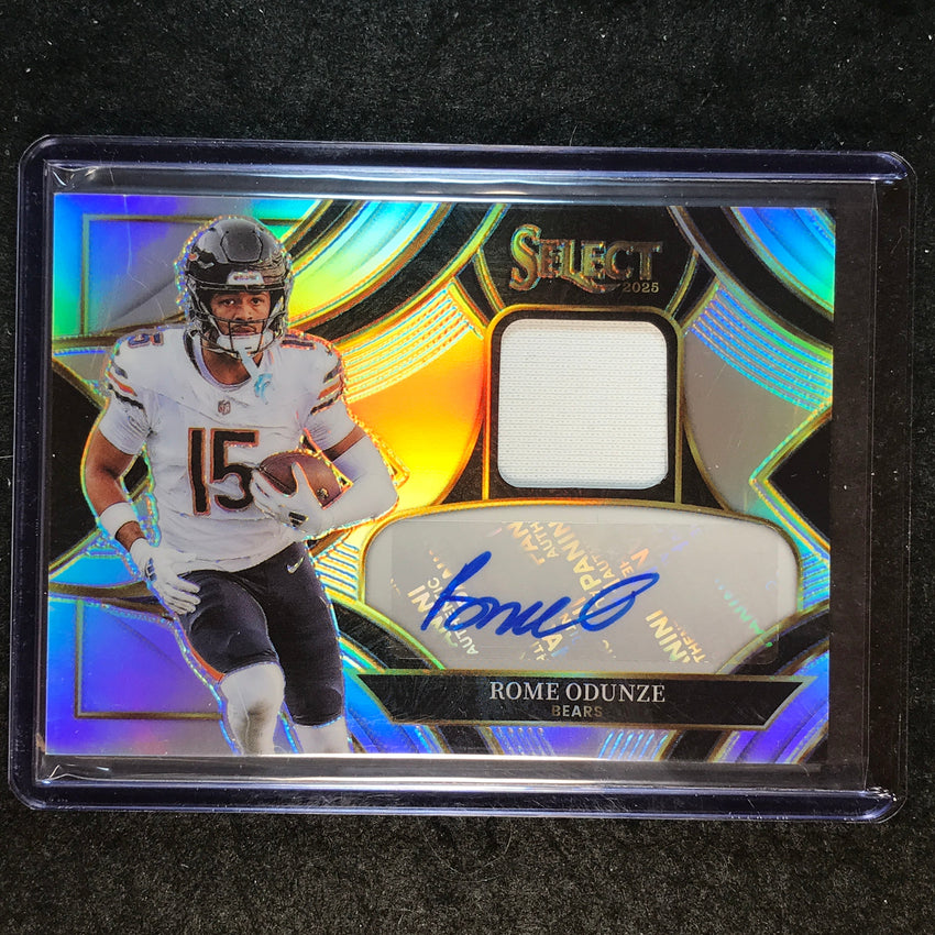 2025 Select Football ROME ODUNZE Signature Memorabilia Jersey Auto 227/249