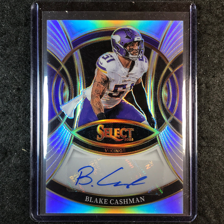2025 Select Football BLAKE CASHMAN Signatures Auto Silver #SP-BCN