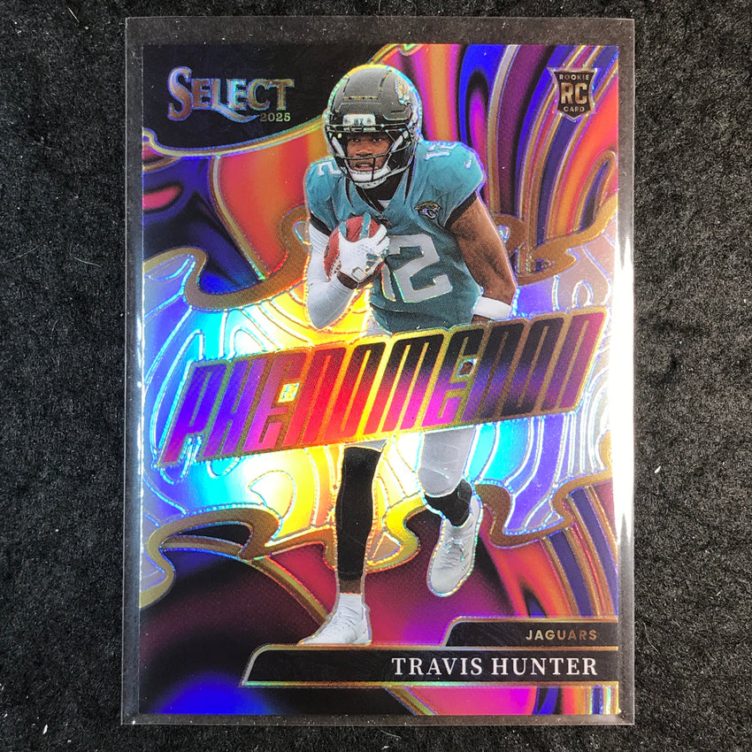 2025 Select Football TRAVIS HUNTER Phenomenon Rookie Silver #11