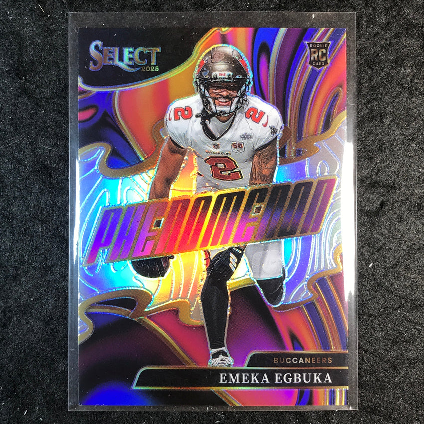 2025 Select Football EMEKA EGBUKA Phenomenon Rookie Silver #24