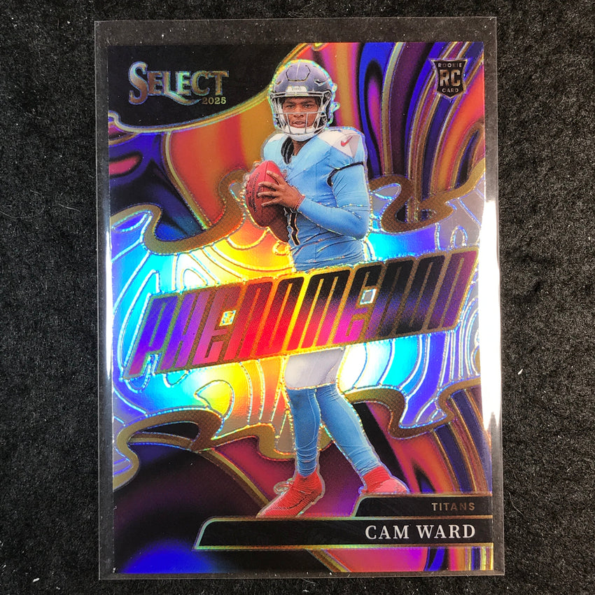 2025 Select Football CAM WARD Phenomenon Rookie Silver #25