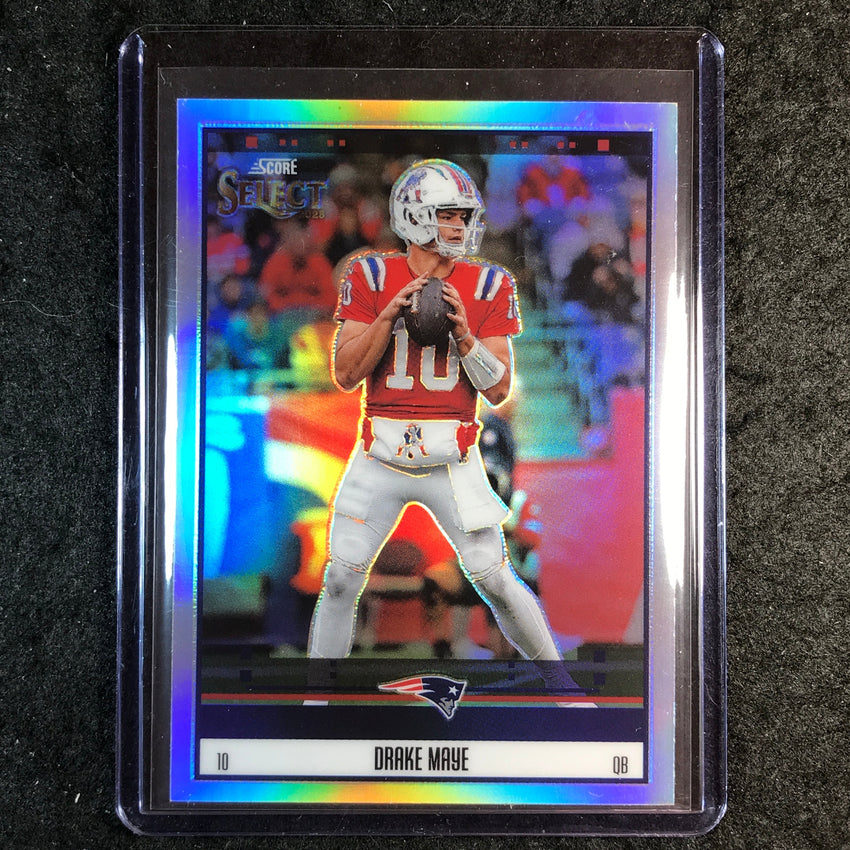 2025 Select Football DRAKE MAYE Score Select Throwback Silver #11