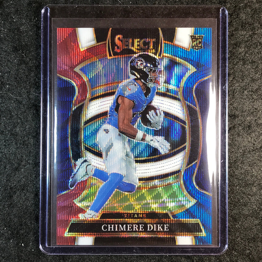 2025 Select Football CHIMERE DIKE Rookie Concourse Tri-Color 129/399 #27