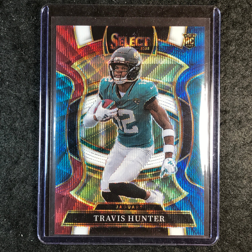 2025 Select Football TRAVIS HUNTER Rookie Concourse Tri-Color 198/399 #28