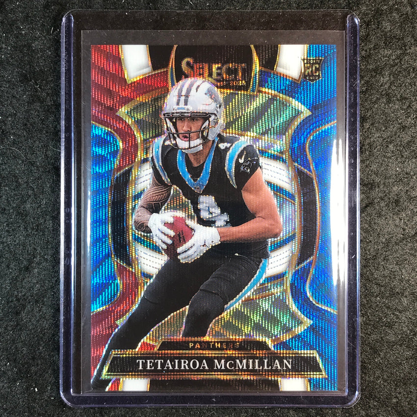 2025 Select Football TETAIROA MCMILLAN Rookie Concourse Tri-Color 49/399 #44