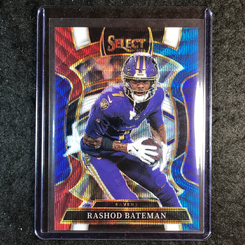 2025 Select Football RASHOD BATEMAN Concourse Tri-Color 388/399 #62