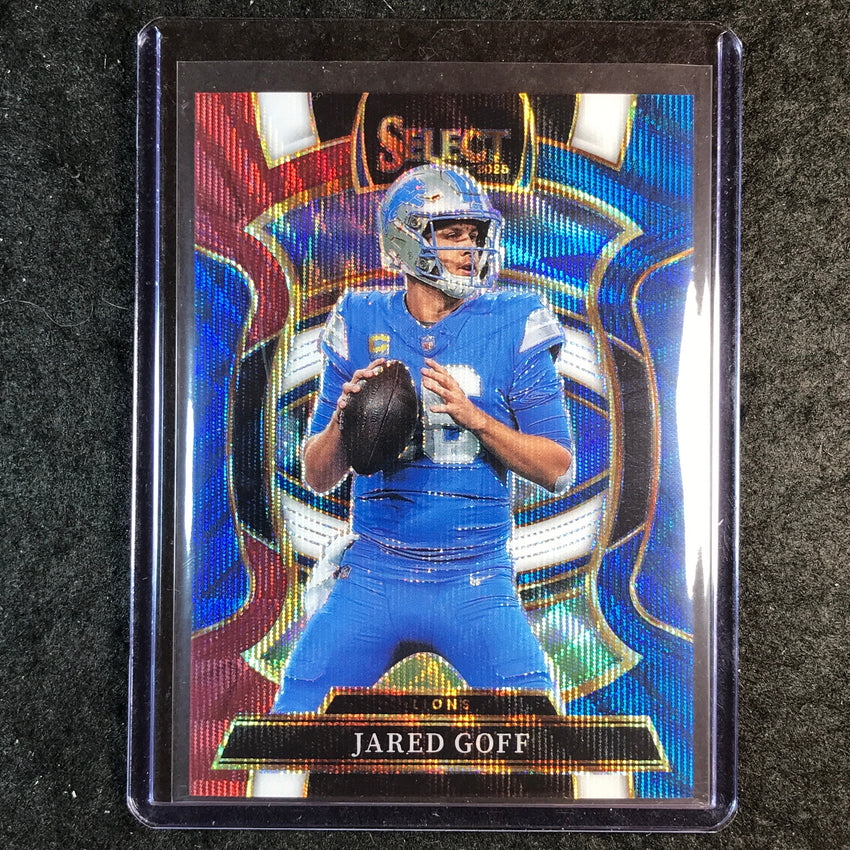 2025 Select Football JARED GOFF Concourse Tri-Color 277/399 #69