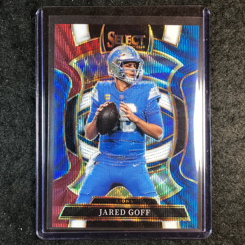 2025 Select Football JARED GOFF Concourse Tri-Color 350/399 #69
