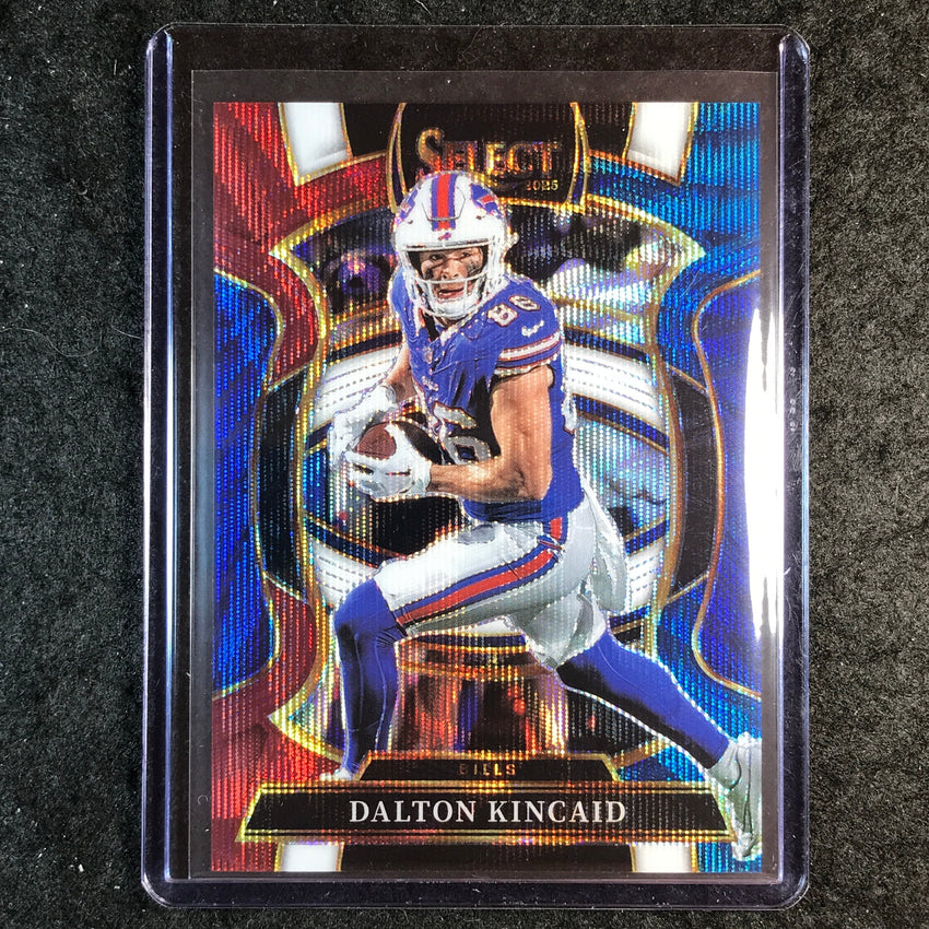 2025 Select Football DALTON KINCAID Concourse Tri-Color 132/399 #85