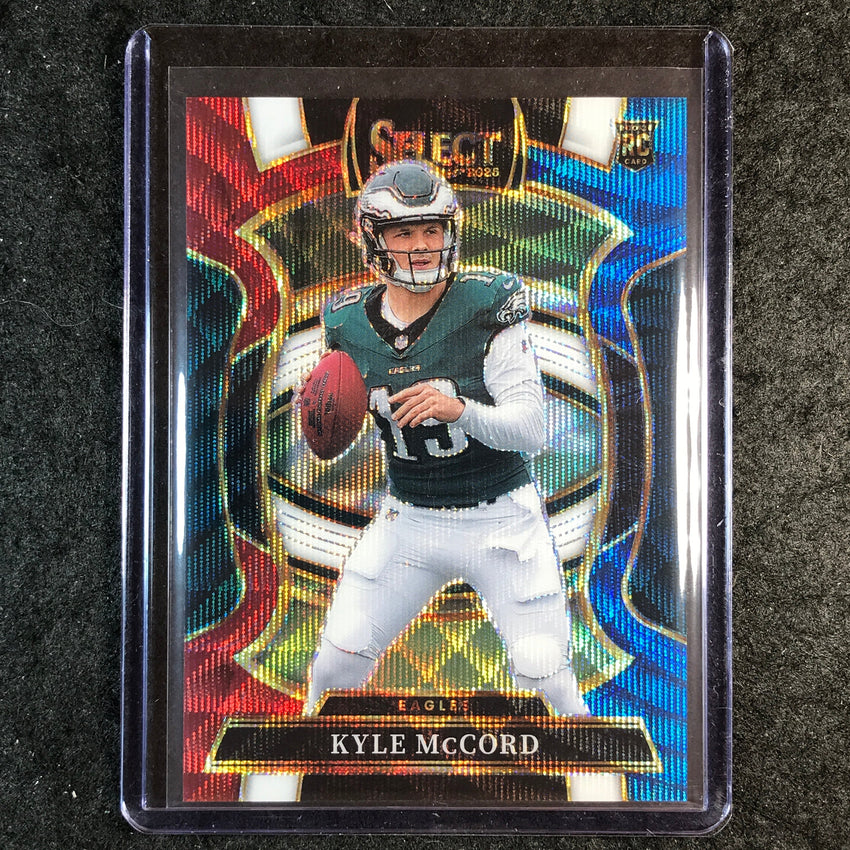 2025 Select Football KYLE MCCORD Rookie Concourse Tri-Color 372/399 #91