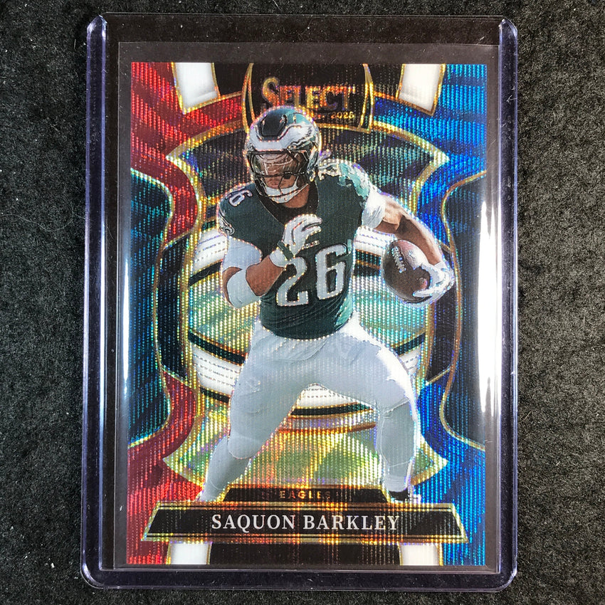 2025 Select Football SAQUON BARKLEY Concourse Tri-Color 314/399 #90