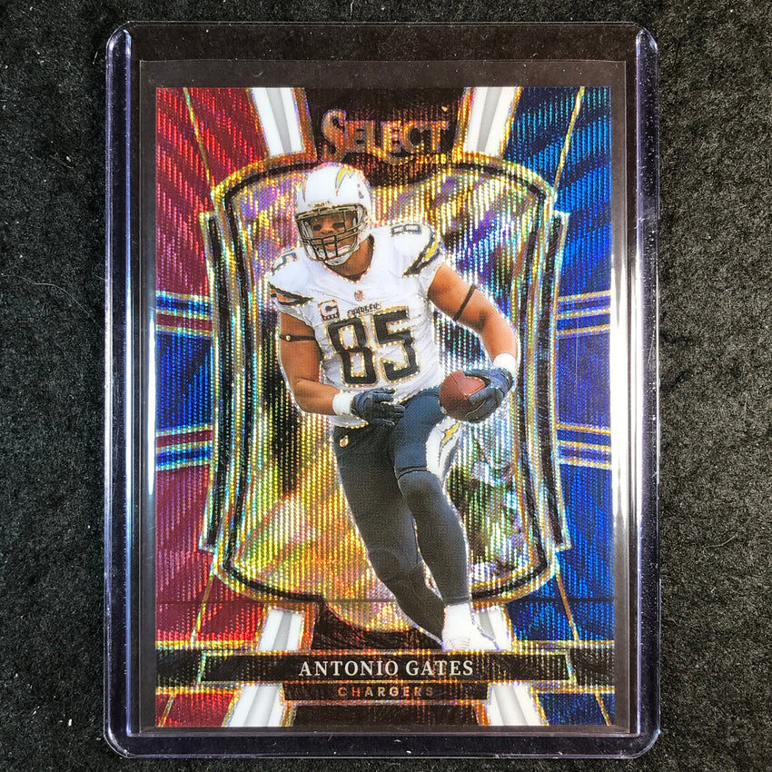 2025 Select Football ANTONIO GATES Premier Level Tri-Color 230/299 #150