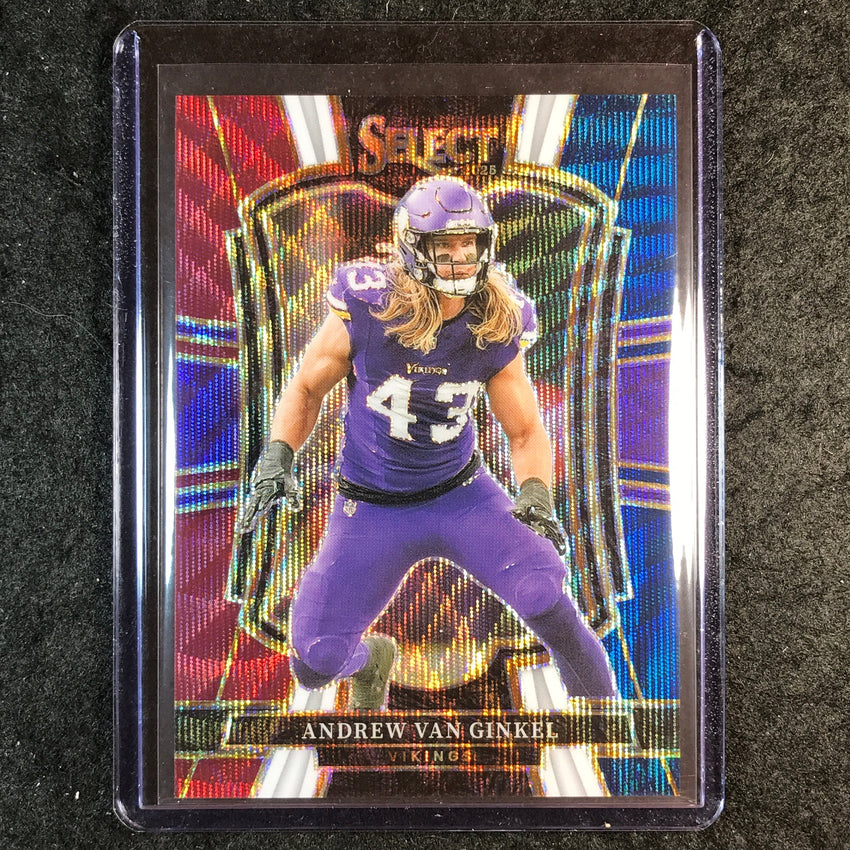 2025 Select Football ANDREW VAN GINKEL Premier Level Tri-Color 176/299 #164