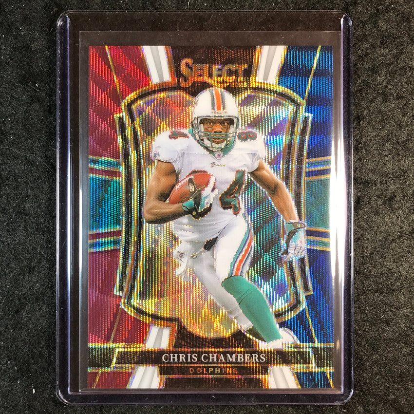 2025 Select Football CHRIS CHAMBERS Premier Level Tri-Color 258/299 #199