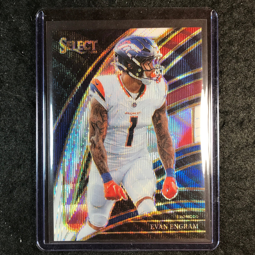 2025 Select Football EVAN ENGRAM Club Level Tri-Color 236/249 #210