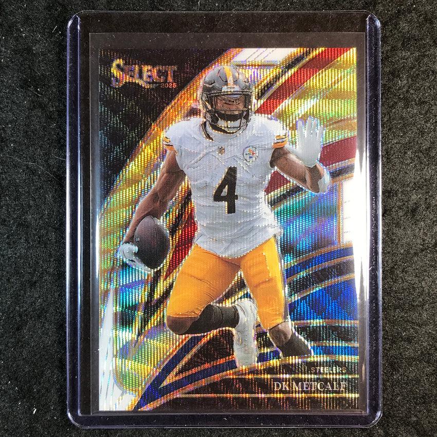 2025 Select Football DK METCALF Club Level Tri-Color 217/249 #253