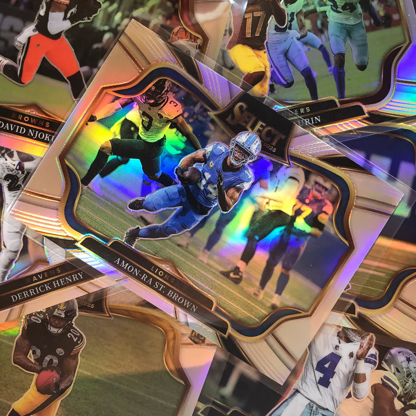 2025 Select Football KALEB JOHNSON Rookie Field Level Silver #452