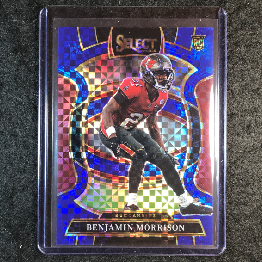 2025 Select Football BENJAMIN MORRISON Rookie Concourse Blue 65/249 #39