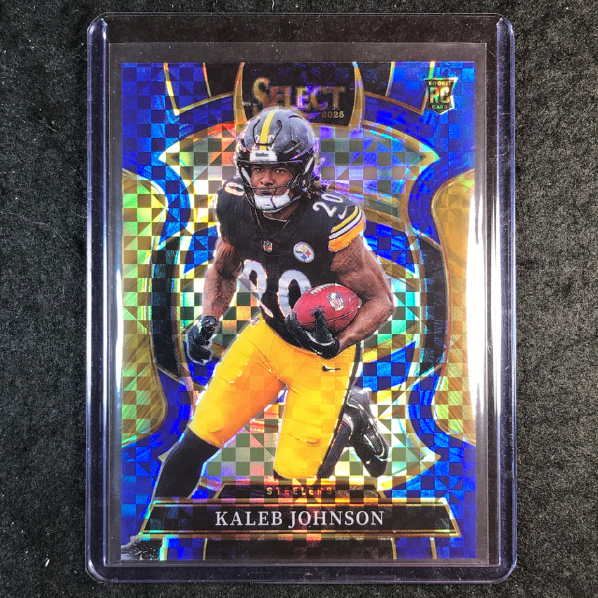 2025 Select Football KALEB JOHNSON Rookie Concourse Blue 249/249 #52