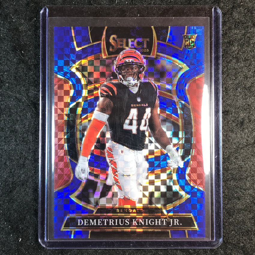 2025 Select Football DEMETRIUS KNIGHT JR. Rookie Concourse Blue 167/249 #58