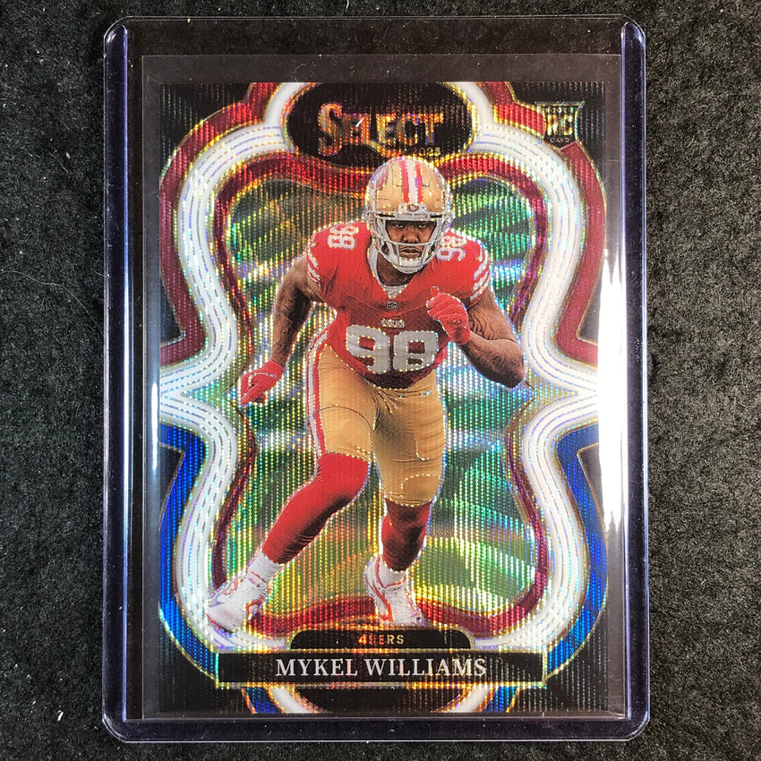 2025 Select Football MYKEL WILLIAMS Rookie Suite Level Tri-Color 189/199 #316