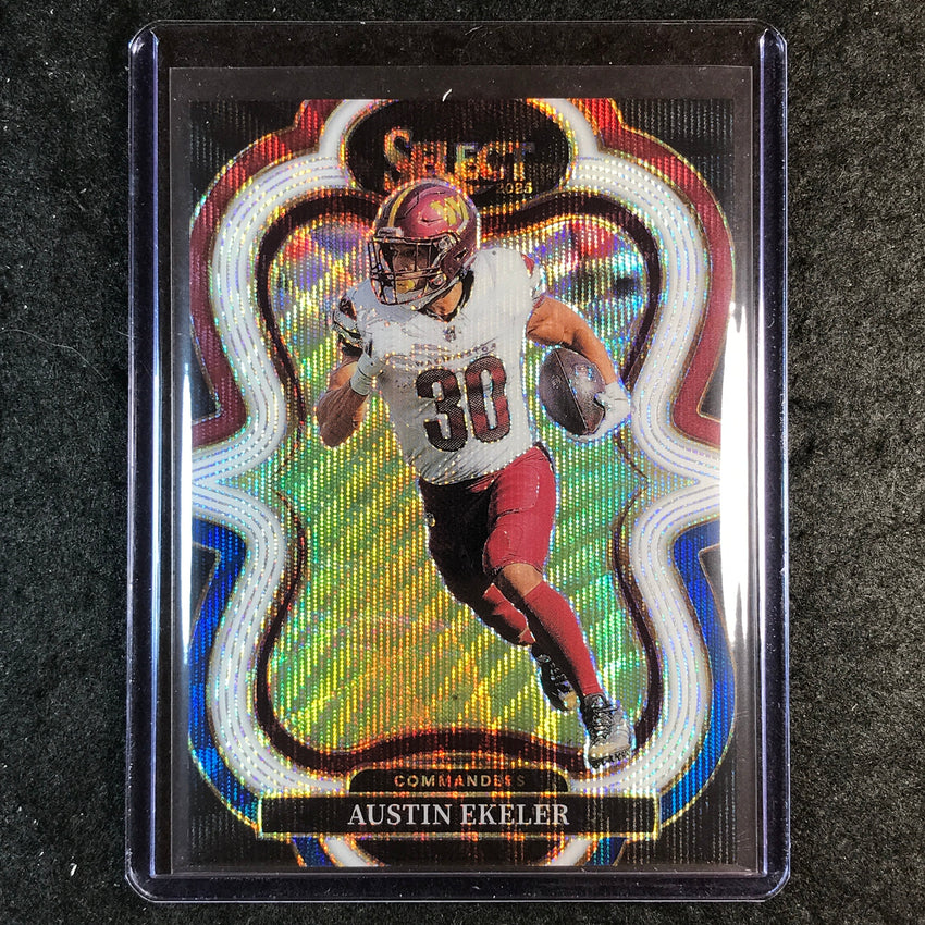 2025 Select Football AUSTIN EKELER Suite Level Tri-Color 119/199 #387