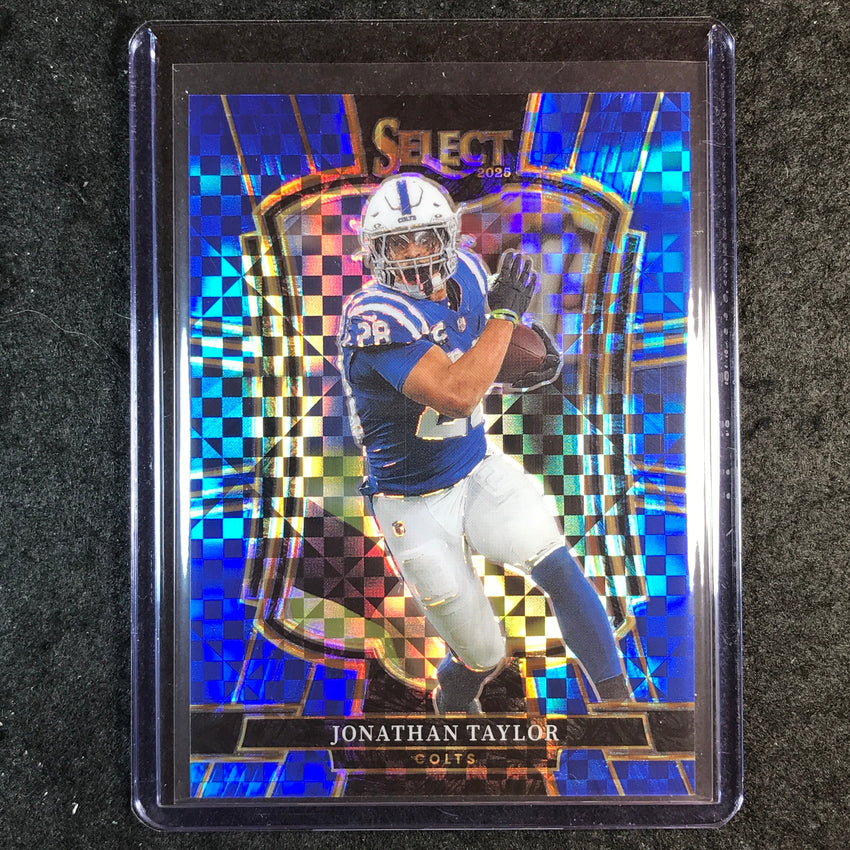 2025 Select Football JONATHAN TAYLOR Premier Level Blue 29/175 #132