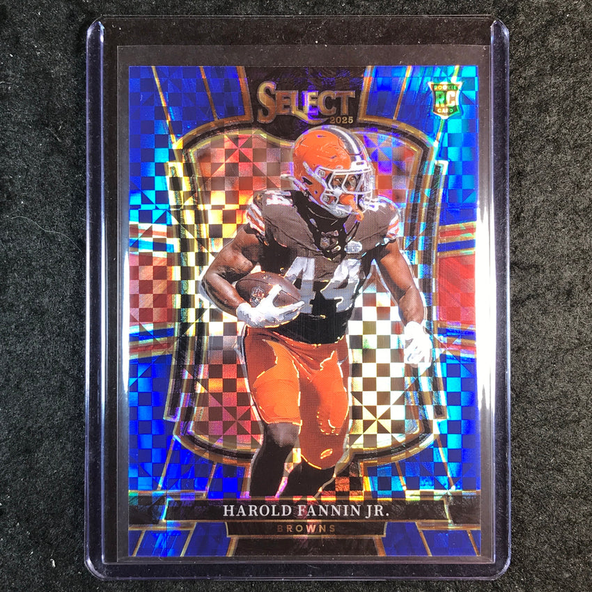 2025 Select Football HAROLD FANNIN JR. Rookie Premier Level Blue 50/175 #155