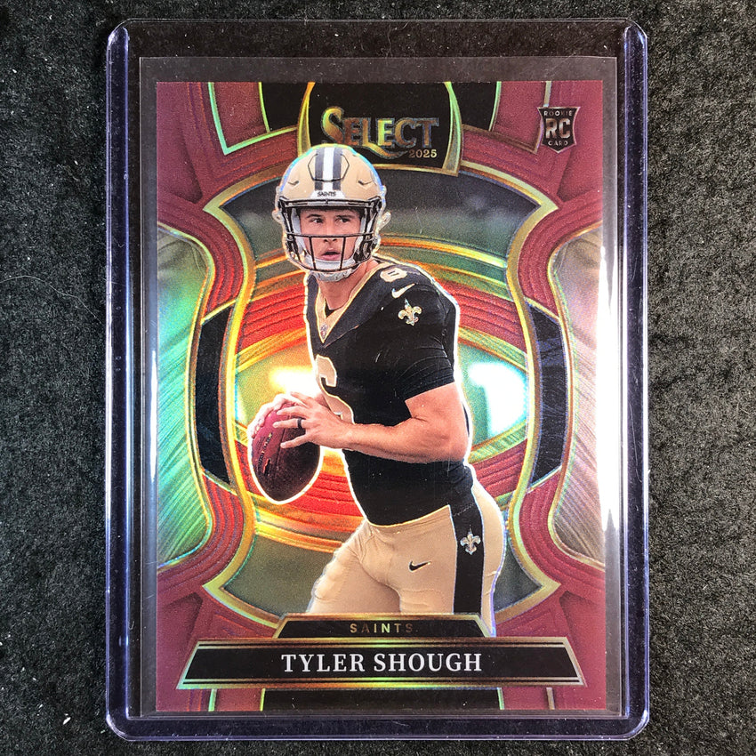 2025 Select Football TYLER SHOUGH Rookie Concourse Maroon 109/149 #41
