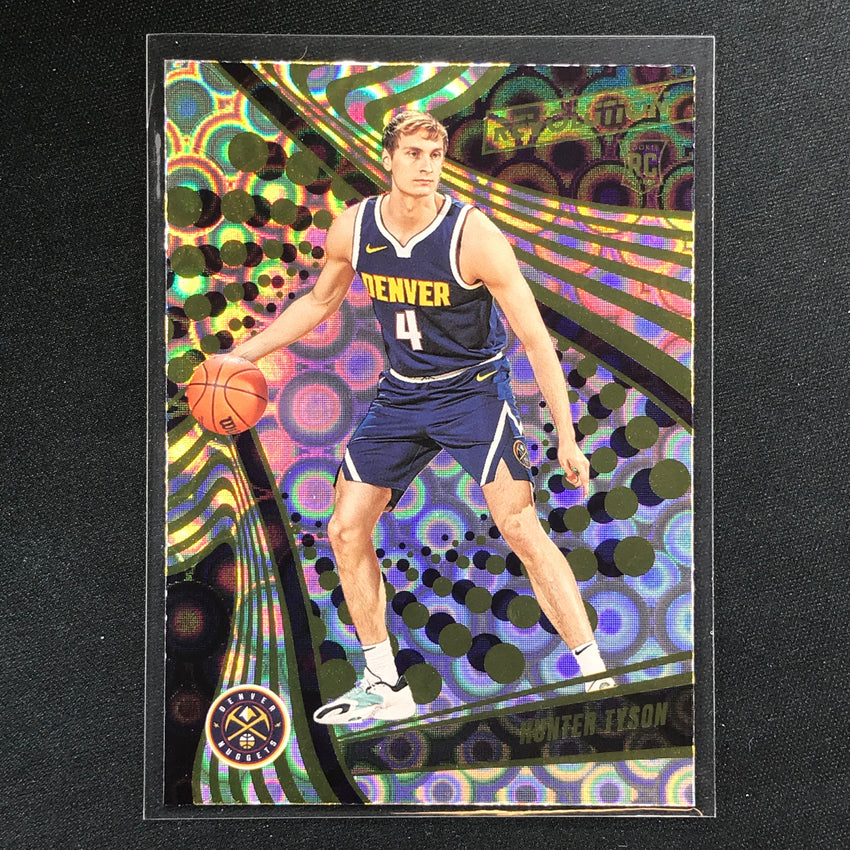 2023-24 Revolution Hunter Tyson Rookie Base Groove #137