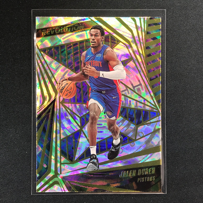 2023-24 Revolution Jalen Duren Base Fractal No 62