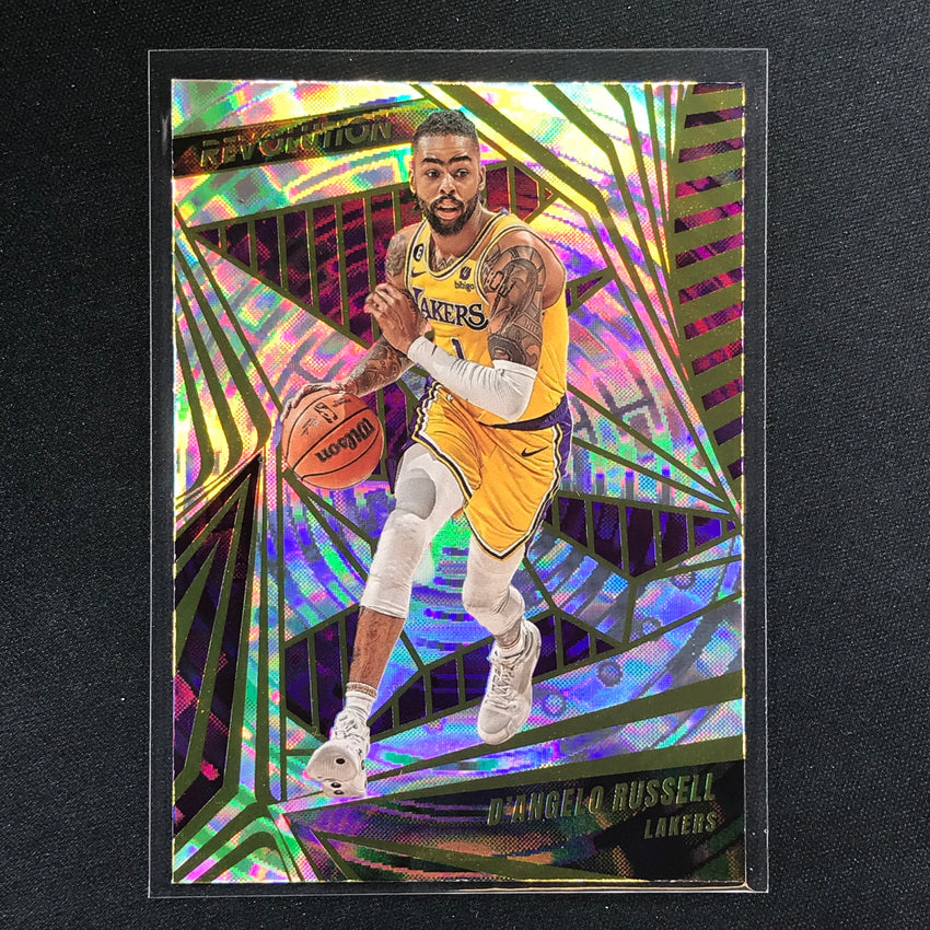 2023-24 Revolution Dangelo Russell Base Fractal No 80