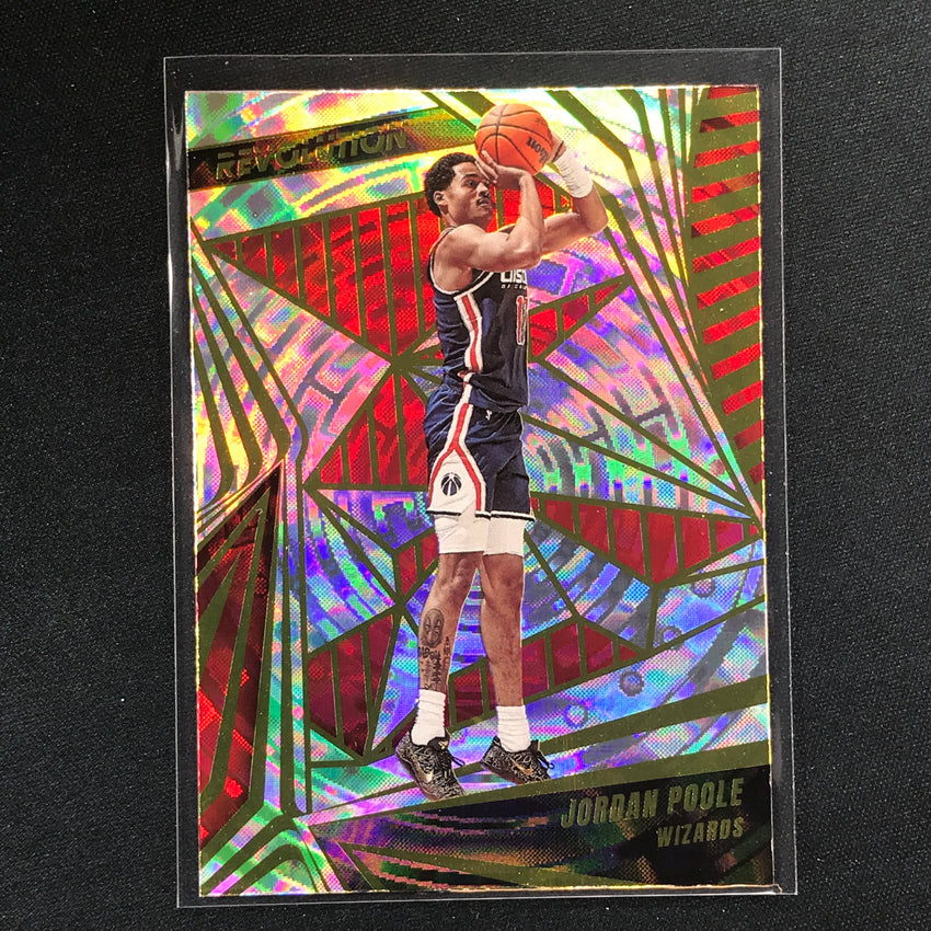 2023-24 Revolution Jordan Poole Base Fractal #81