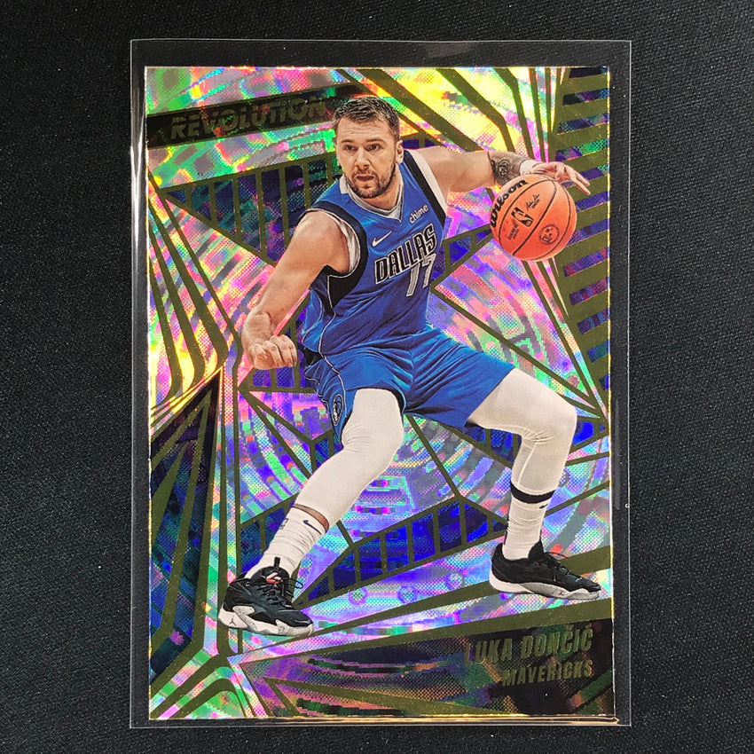 2023-24 Revolution Luka Doncic Base Fractal No 83