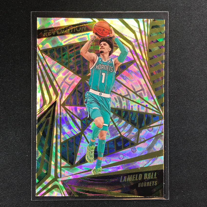 2023-24 Revolution Lamelo Ball Base Fractal #85