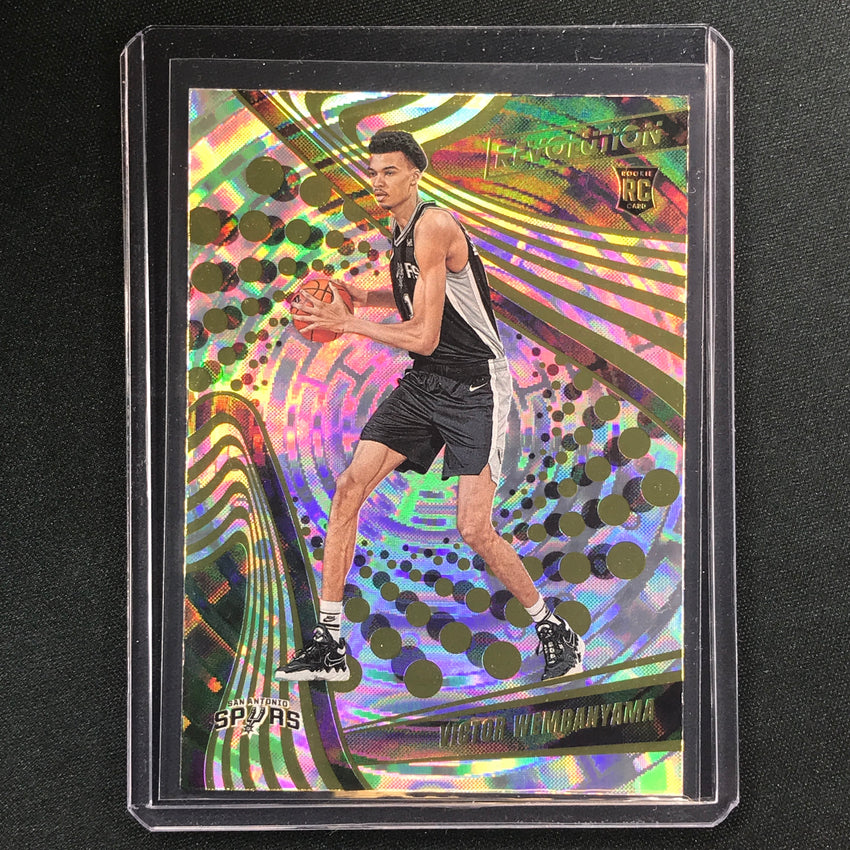 2023-24 Revolution Victor Wembanyama Rookie Base Fractal #104