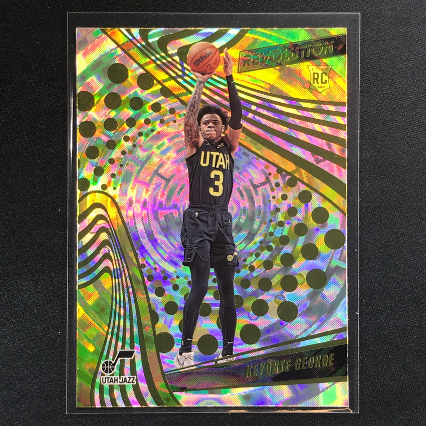 2023-24 Revolution KEYONTE GEORGE Rookie Base Fractal #118