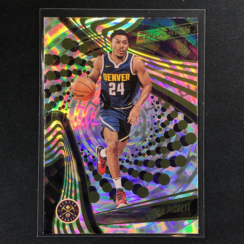 2023-24 Revolution Jalen Pickett Rookie Base Fractal #132