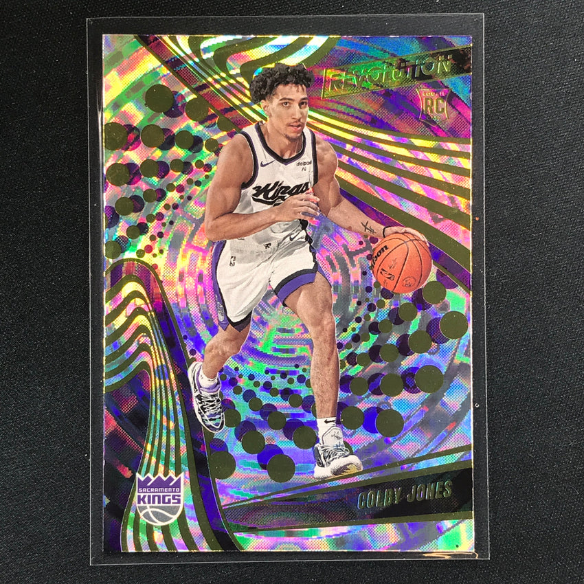 2023-24 Revolution Colby Jones Rookie Base Fractal #134