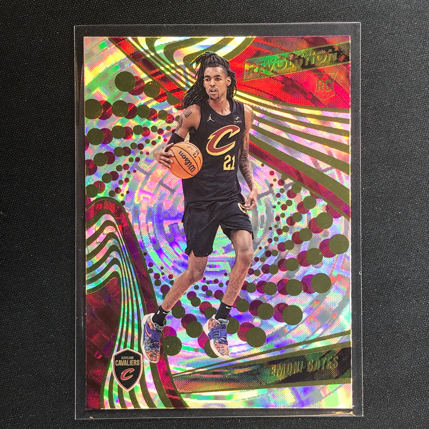 2023-24 Revolution Emoni Bates Rookie Base Fractal #148