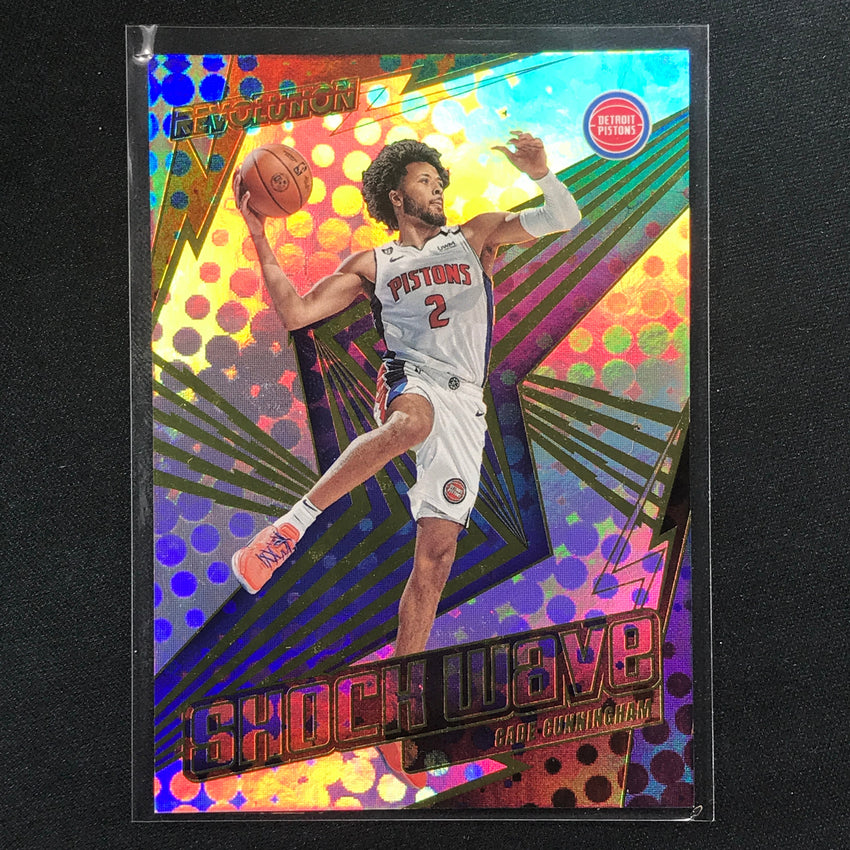 2023-24 Revolution Cade Cunningham Shock Wave Base #1