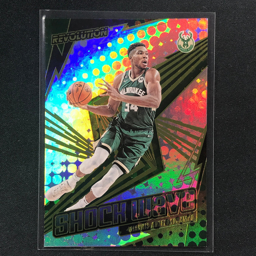 2023-24 Revolution Giannis Antetokounmpo Shock Wave Base #4