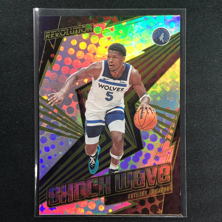 2023-24 Revolution Anthony Edwards Shock Wave Base #8